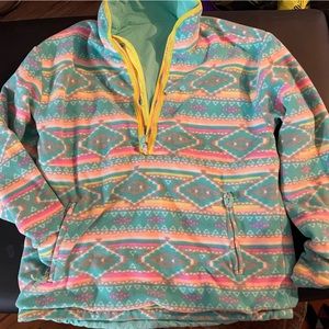 Chubbies Reversible Quarter Zip Pullover